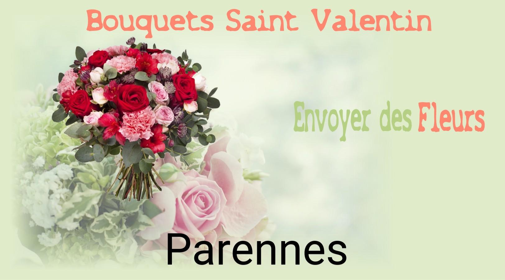Roses de Saint-Valentin livrées à Parennes